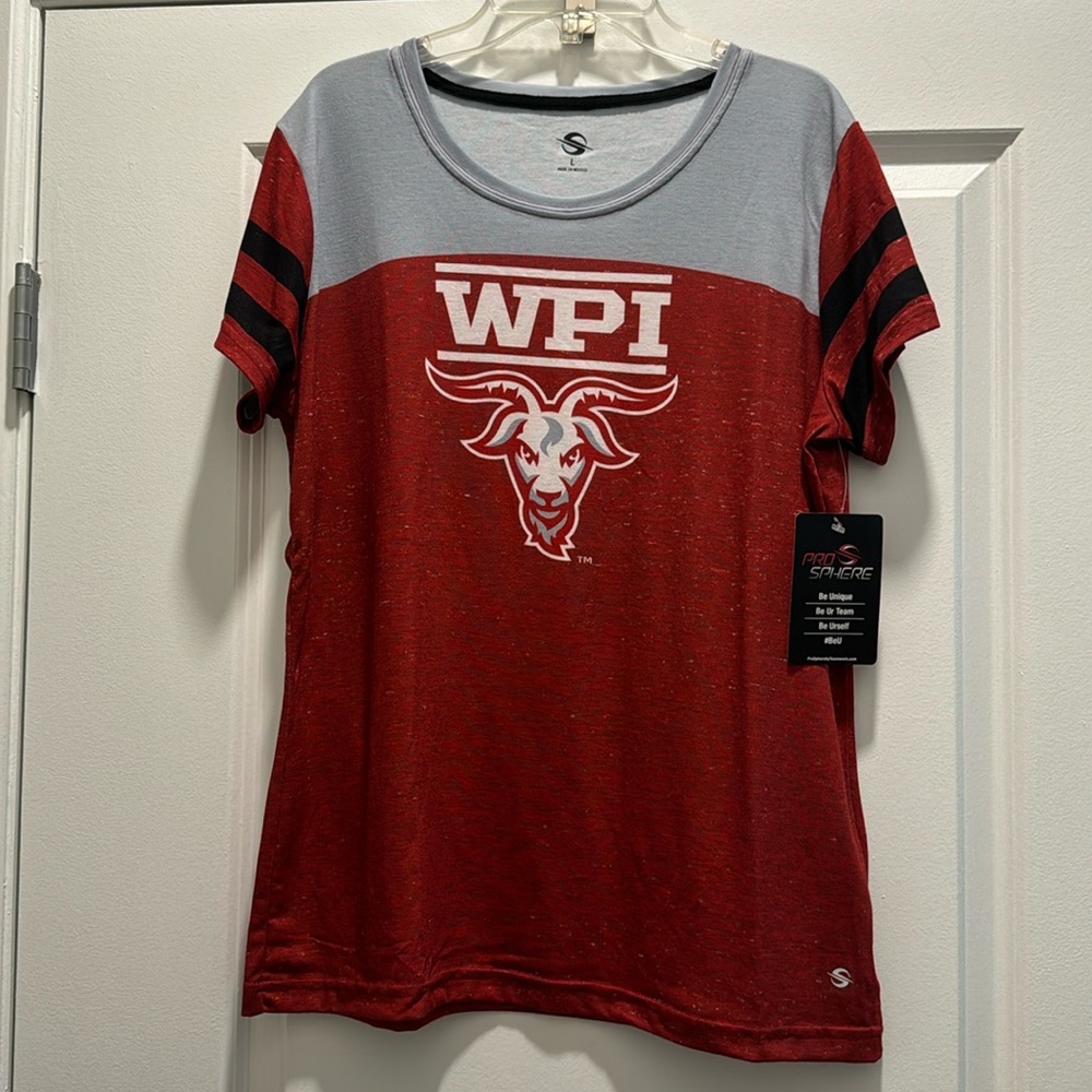 WPI jersey style shirt